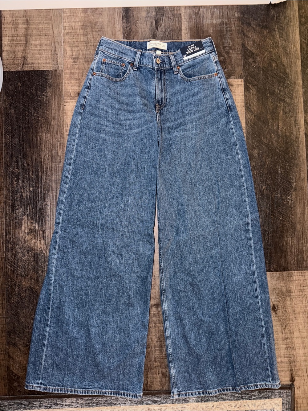 Wide Leg High-Rise Women's Abercrombie
